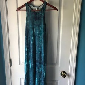 American Eagle Aqua Maxi Dress